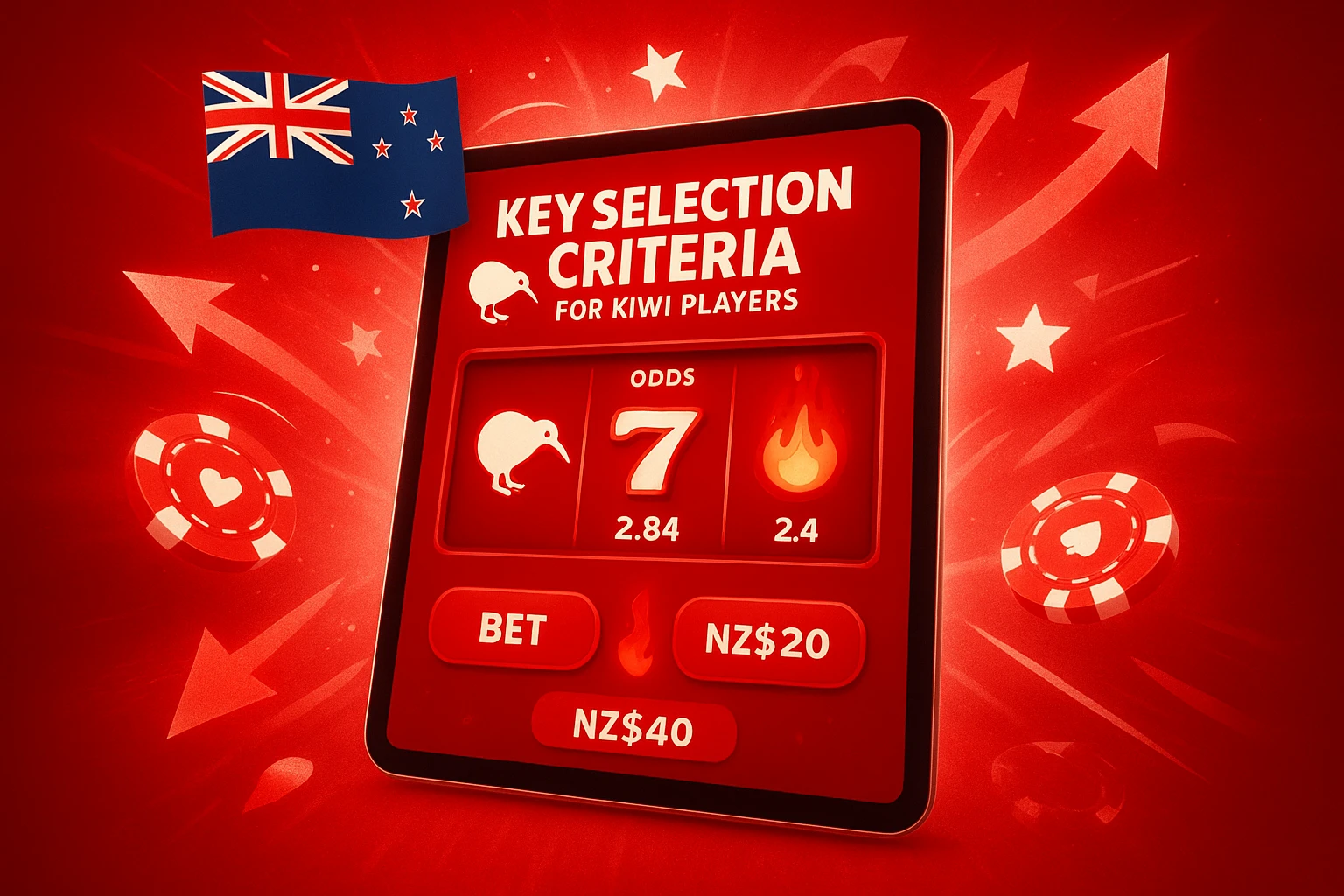 Key Selection Criteria for Kiwi Players